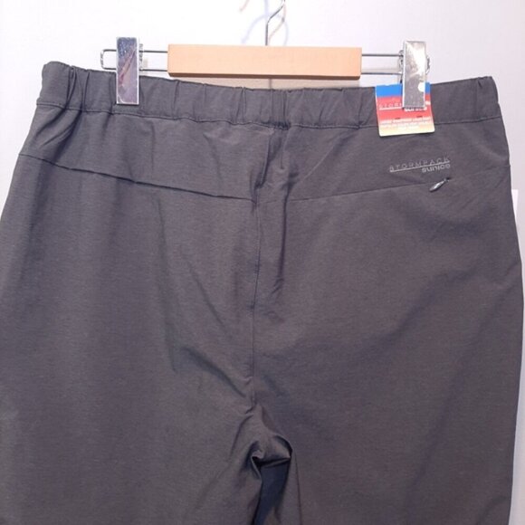 NEW Sunice Stormpack Windproof Fleece Lined Snowpants Grey Winter Slim Large - Picture 12 of 16